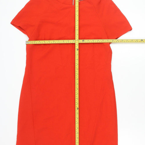 Tu Women’s Red Size 12 Shift Knee Length Workwear Dress