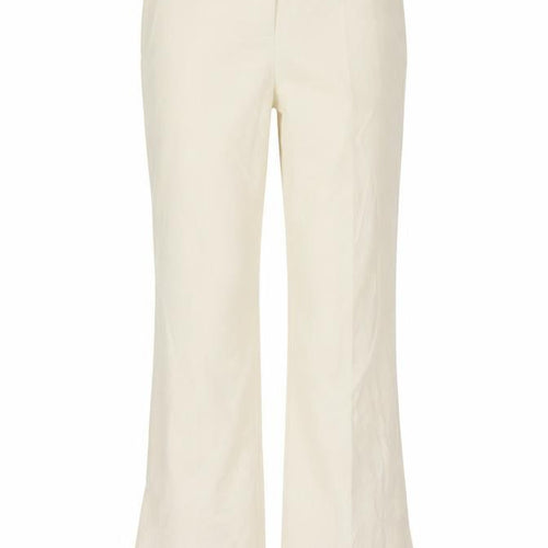 Zara Women’s Beige Straight Leg Trousers S Regular Fit