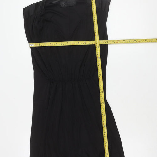 Kardashian Kollection Women's Black Size 10 Strapless Bodycon Dress