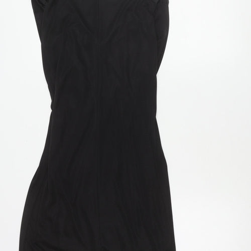 Kardashian Kollection Women's Black Size 10 Strapless Bodycon Dress