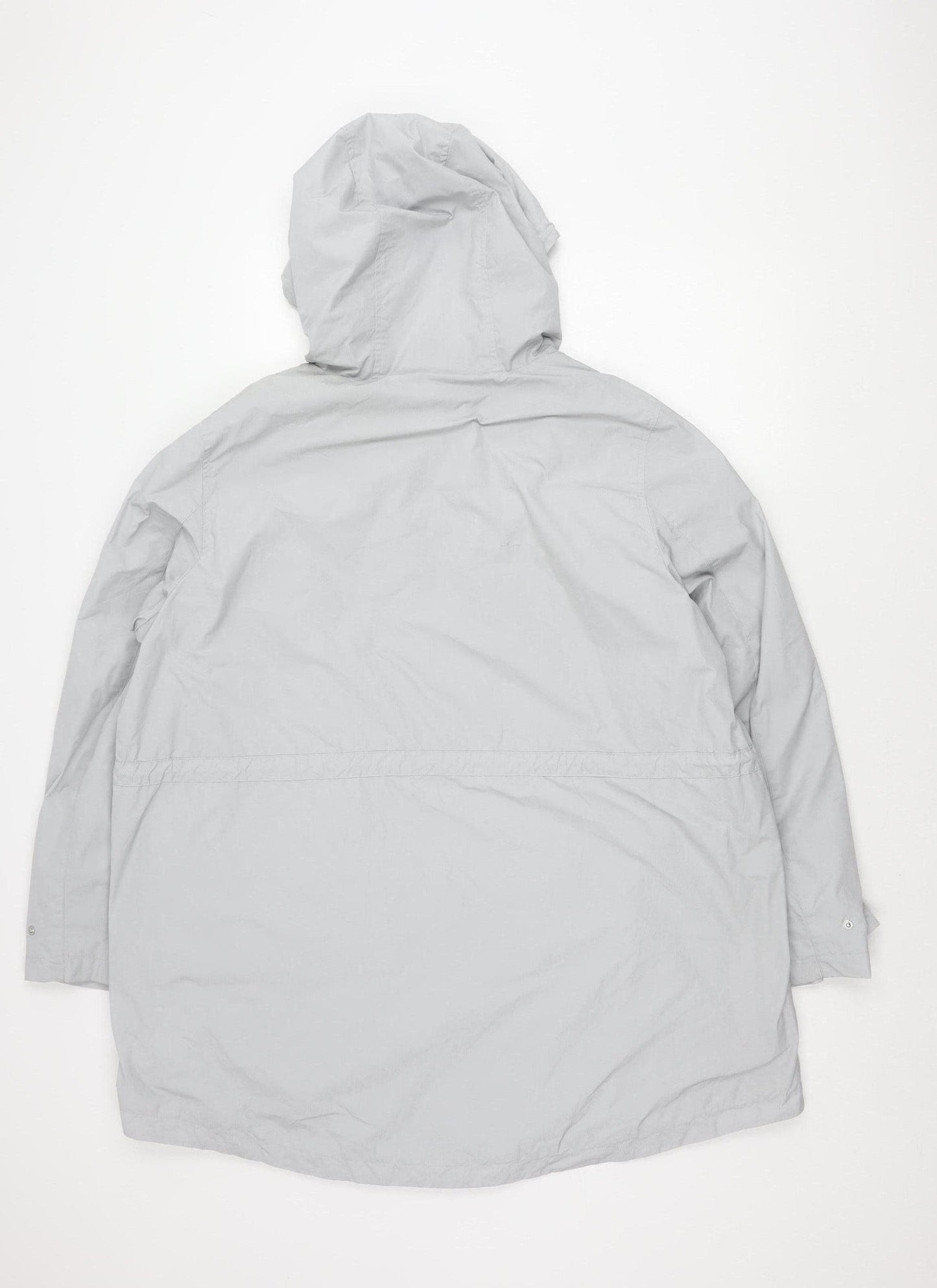 Marks and Spencer Women’s Grey Size 20 Parka Rain Coat Waterproof
