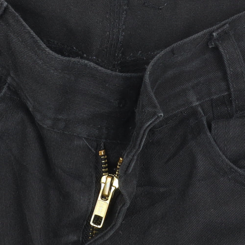 TuffStuff Men's Black Cargo Work Trousers 34W 30L Regular Fit