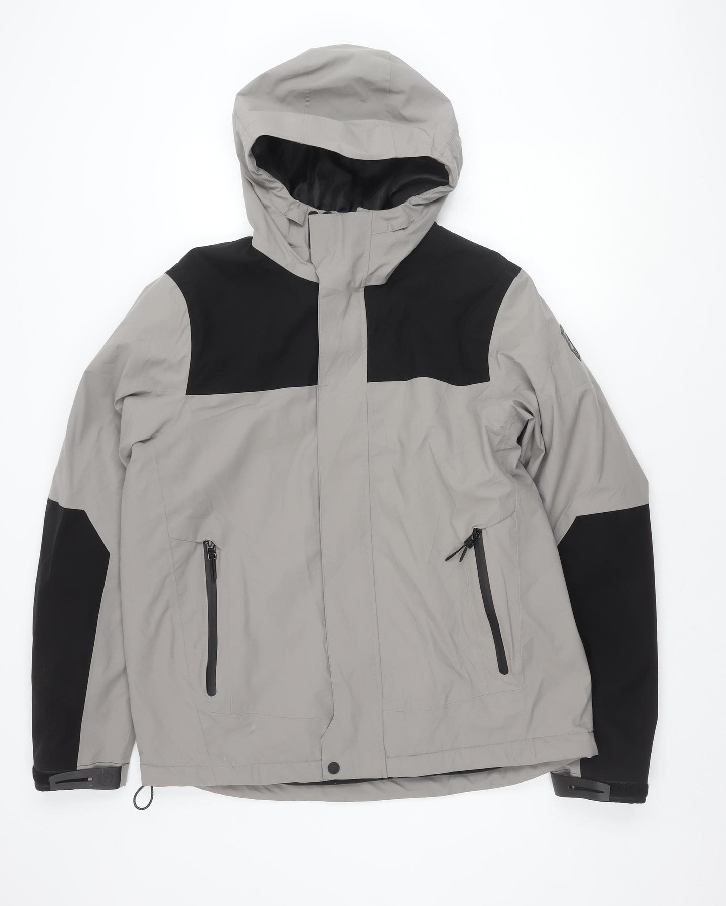 Marks and Spencer Men's Grey Waterproof Mid-Length Rain Coat Jacket L
