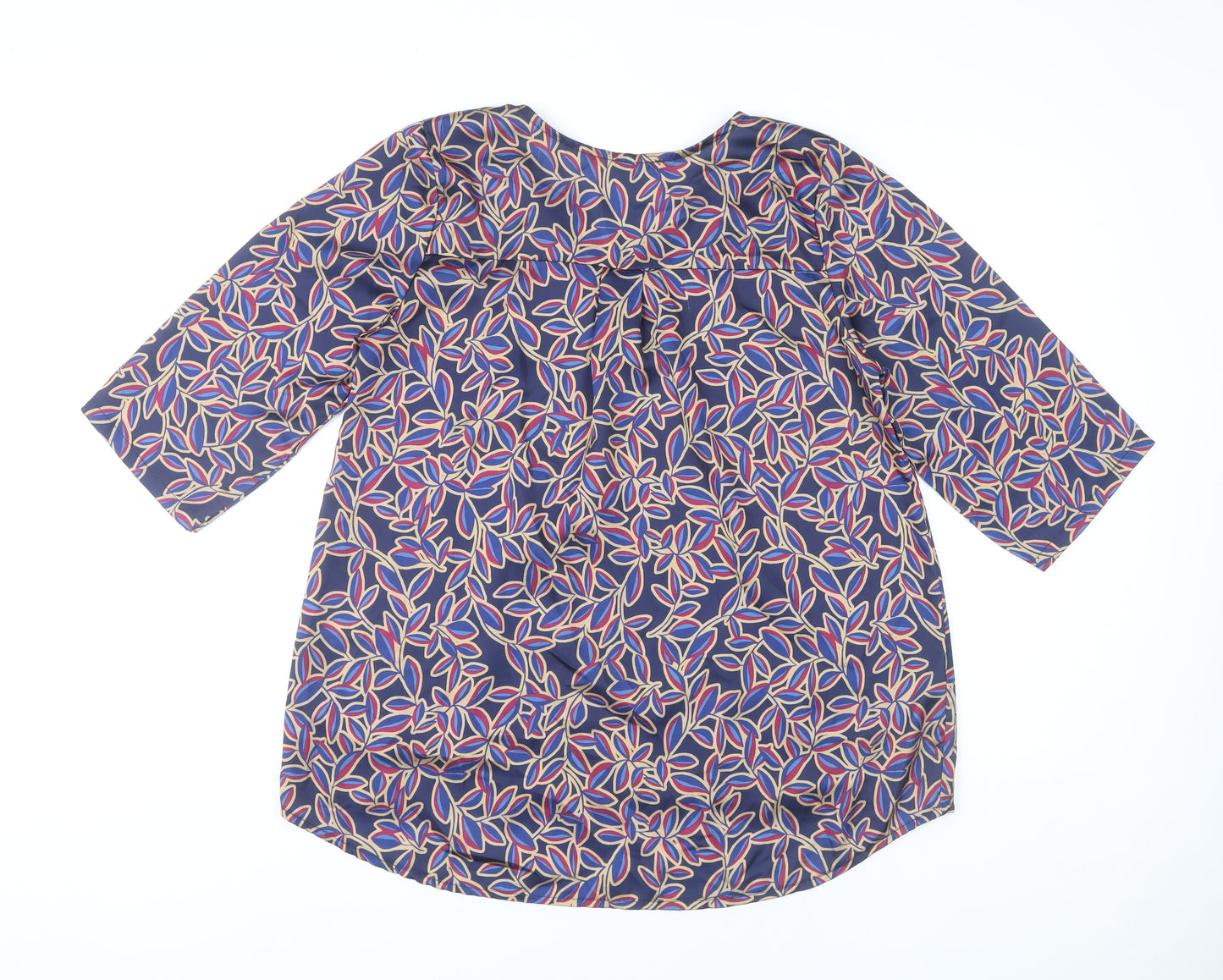 Luca Vanucci Women’s Multicoloured Floral Tunic Blouse M