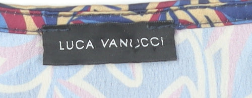 Luca Vanucci Women’s Multicoloured Floral Tunic Blouse M
