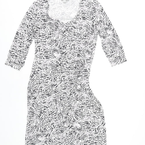 Pure Collection Women’s Multicoloured Size 10 Bodycon Dress