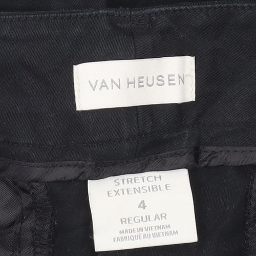 Van Heusen Women’s Black Size 4 Slim Straight Leg Business Trousers
