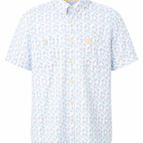 North Coast Men's Multicoloured Tropical Floral Cotton Shirt L