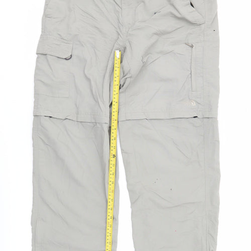 The North Face Men's Grey 34 Walking Trousers Lightweight Outdoor Hiking