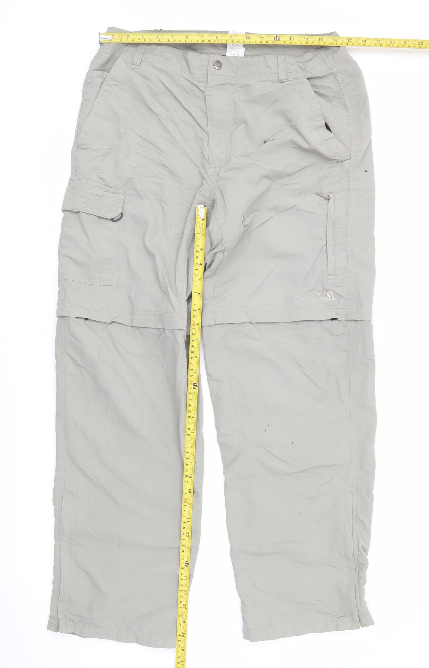 The North Face Men's Grey 34 Walking Trousers Lightweight Outdoor Hiking