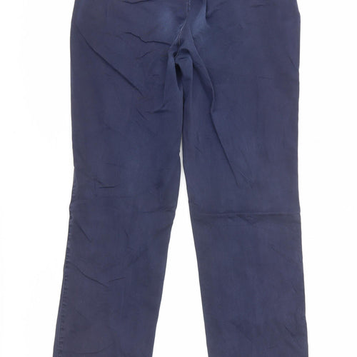 Gap Men's Blue Khakis Trousers 29W 30L Regular Fit Cotton Stretch