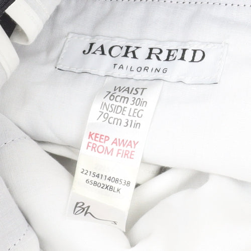 Jack Reid Men’s Black 30x31 Dress Pants Formal Straight Leg