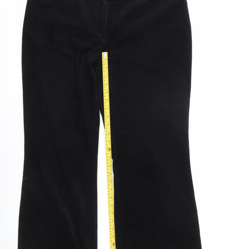 Next Women’s Black Trousers Size 18 Tall Cotton Blend