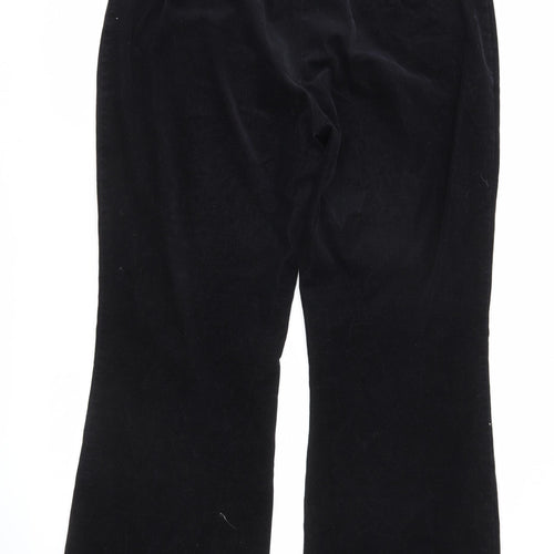 Next Women’s Black Trousers Size 18 Tall Cotton Blend