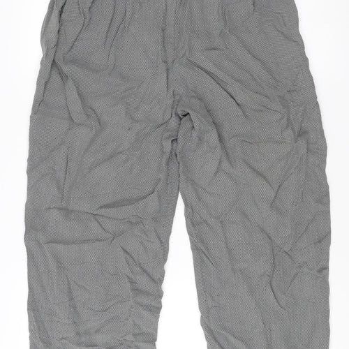 Anne Klein II Women's Grey High Rise Pleated Trousers Size 10