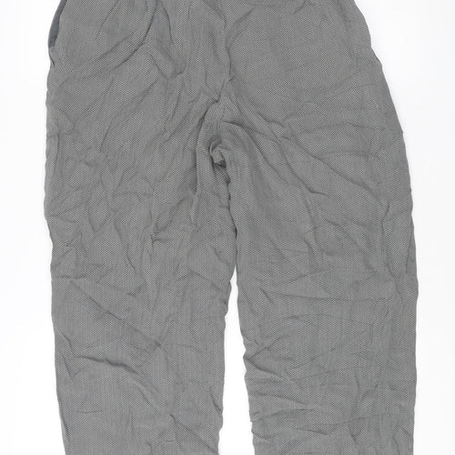 Anne Klein II Women's Grey High Rise Pleated Trousers Size 10