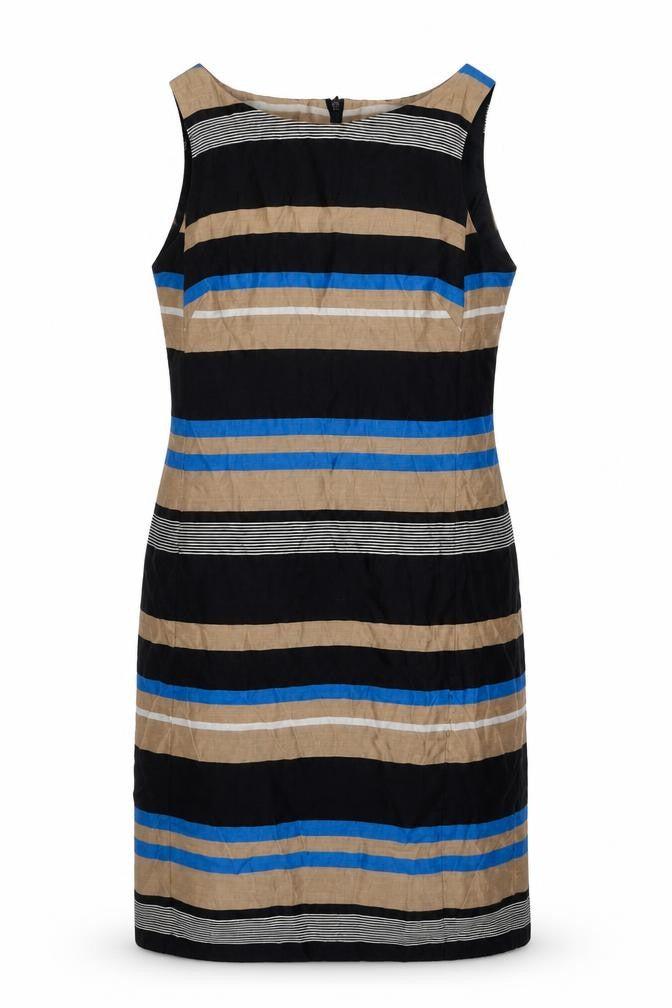 Marks and Spencer Autograph Women’s Multicoloured Stripe Sheath Dress Size 8