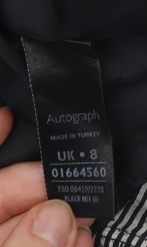Marks and Spencer Autograph Women’s Multicoloured Stripe Sheath Dress Size 8
