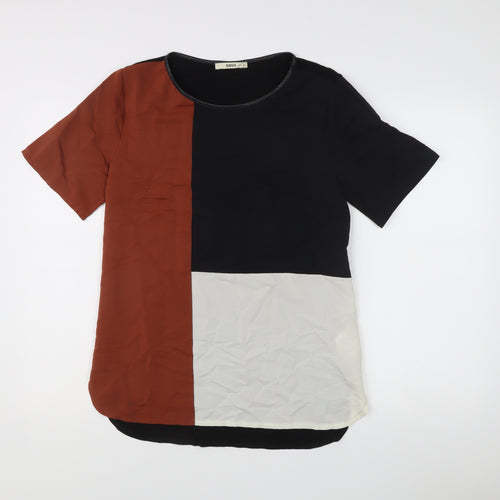 Oasis Women's Colourblock Short Sleeve T-Shirt Medium