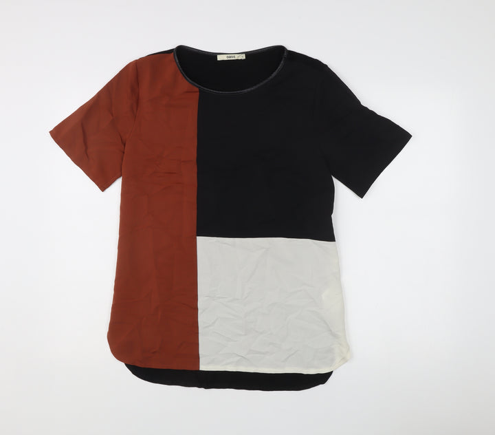 Oasis Women's Colourblock Short Sleeve T-Shirt Medium