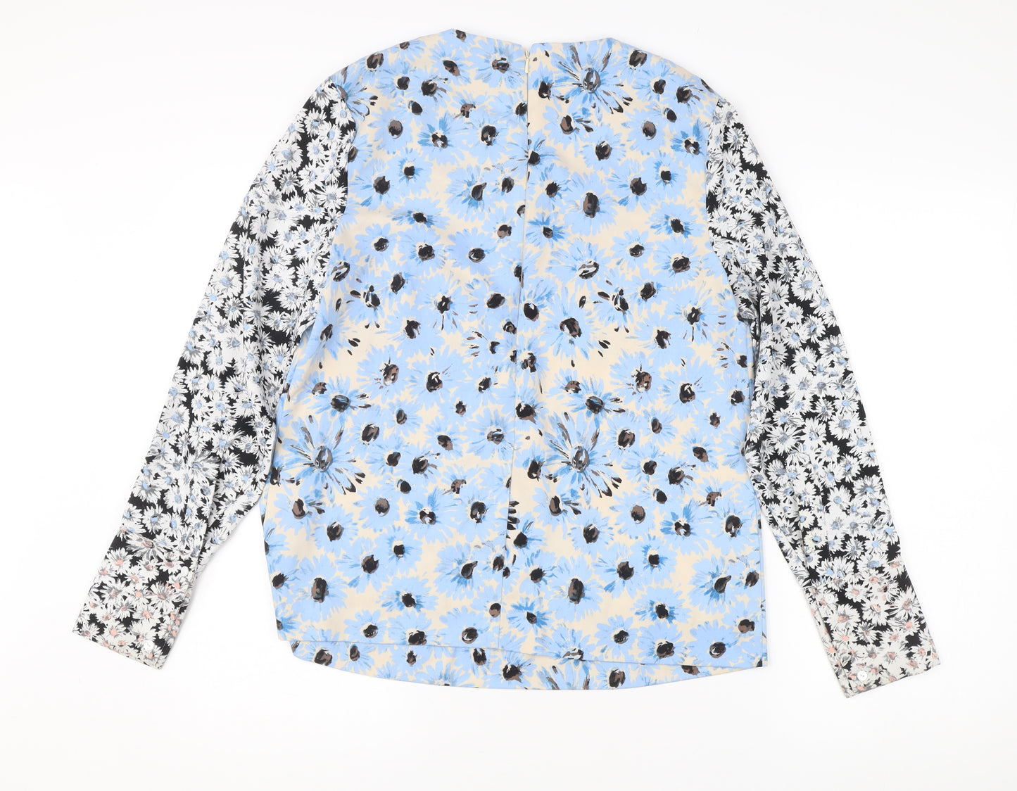 Warehouse Women's Multicoloured Floral Blouse Size 10