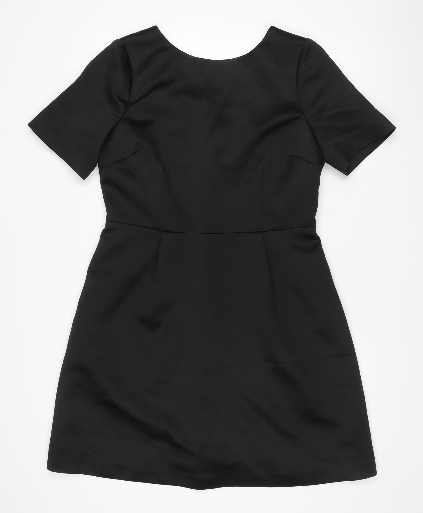 Marks and Spencer Women’s Black Short A-Line Dress UK 14