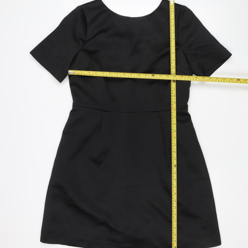 Marks and Spencer Women’s Black Short A-Line Dress UK 14