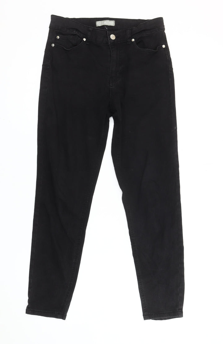 Jeff & Co Women's Black Size 8 Skinny Slim Fit Stretch Jeans