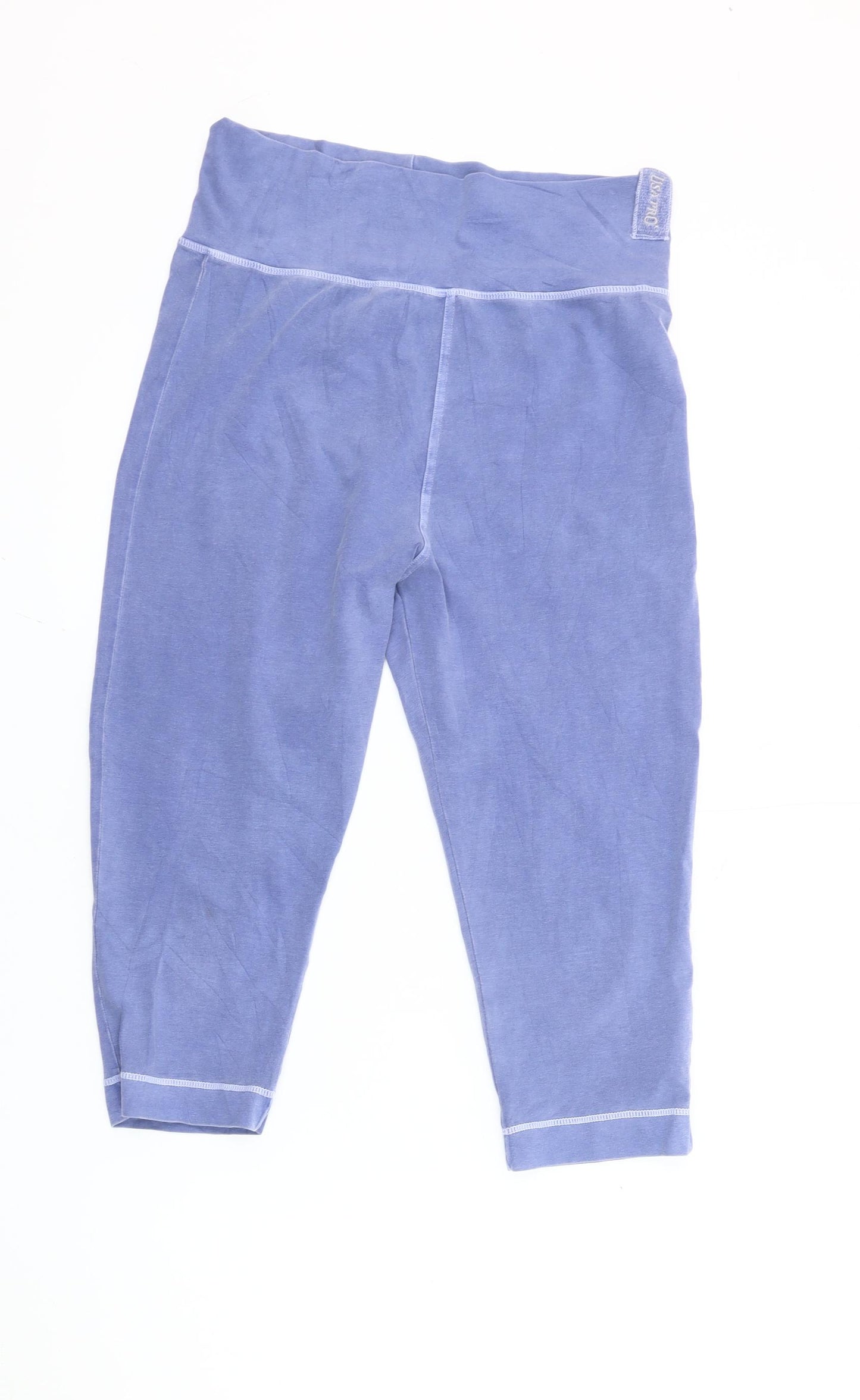 USA Pro Women’s Blue Capri Leggings Size 12 Slim Fit Activewear