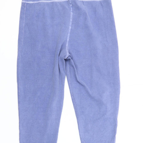 USA Pro Women’s Blue Capri Leggings Size 12 Slim Fit Activewear