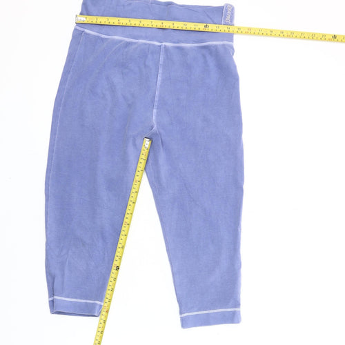 USA Pro Women’s Blue Capri Leggings Size 12 Slim Fit Activewear