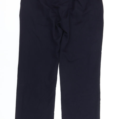Brook Taverner Women’s Blue Dress Pants Size 12 Straight Leg Workwear