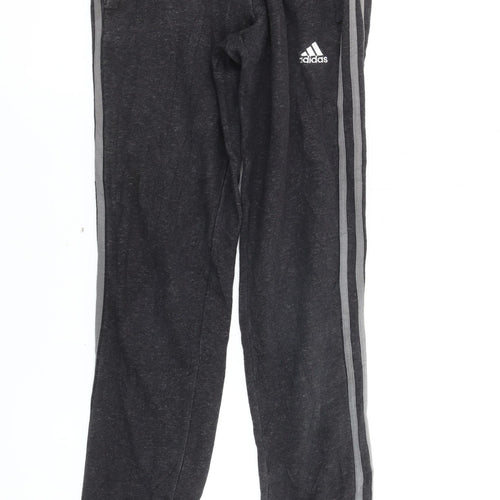 Adidas Men’s Black XS Track Pants Tapered Fleece Sportswear
