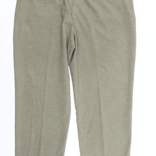 Bar Harbour Men's Beige Chino Trousers 44R Regular Fit Straight Leg