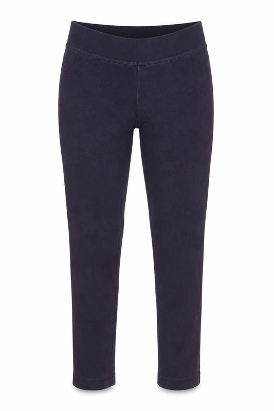 Lands' End Women’s Purple XS Jersey Cotton Stretch Leggings