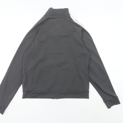 Fila Women’s Black Full Zip Raglan Sleeve Sweatshirt L