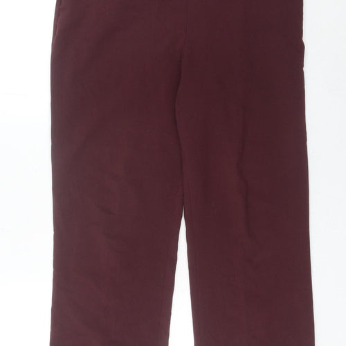 Marks and Spencer Women’s Brown Size 14 Straight Leg Trousers
