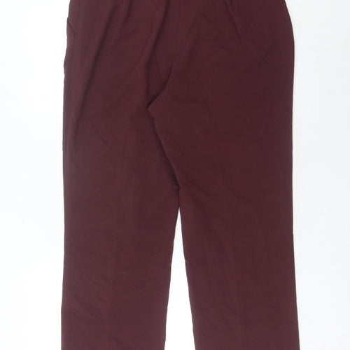 Marks and Spencer Women’s Brown Size 14 Straight Leg Trousers