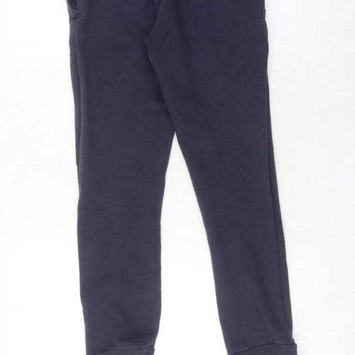 Kappa Men’s Blue XS Jogger Trousers Fleece Elastic Waist Logo Autumn/Winter