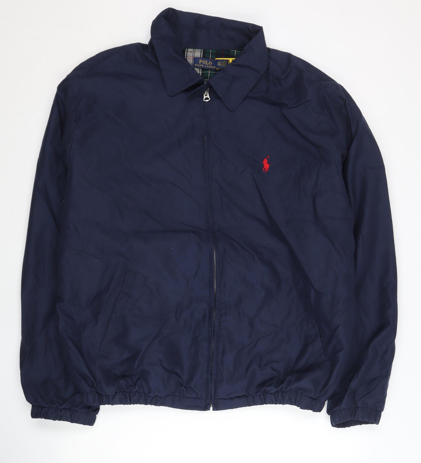 Polo Ralph Lauren Men’s Blue 2XL Basic Jacket with Full Zip
