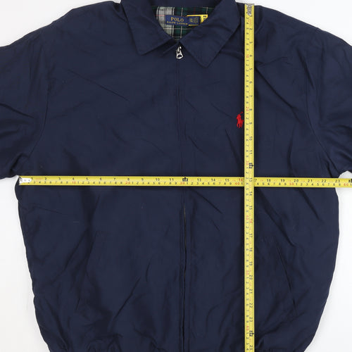 Polo Ralph Lauren Men’s Blue 2XL Basic Jacket with Full Zip