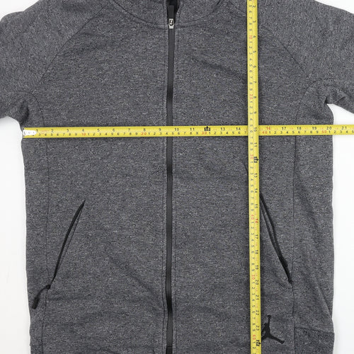 Nike Jordan Mens Grey Full Zip Hoodie L Sports Basketball