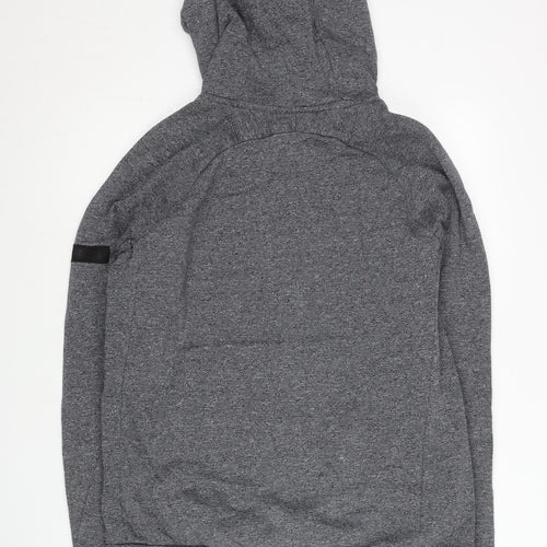 Nike Jordan Mens Grey Full Zip Hoodie L Sports Basketball