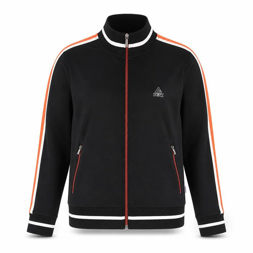 PEAK Womens Black XS Track Jacket Full Zip Colourblock Sportswear
