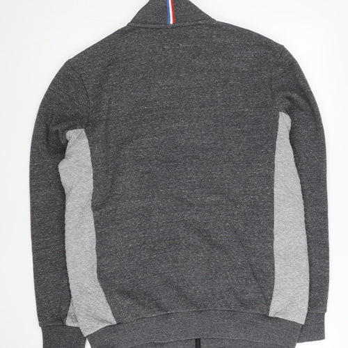 Le Coq Sportif Men’s Grey L Track Jacket Full Zip Sportswear