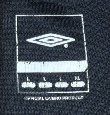 Umbro Men’s Black Long Sleeve Pullover Sweatshirt L Sports Jersey