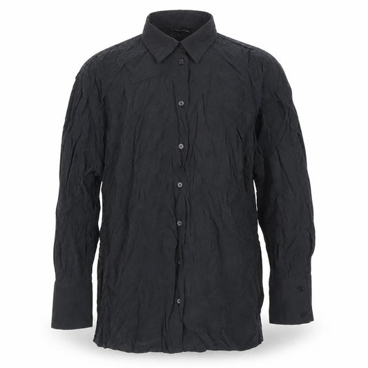 Zara Men’s Black Long Sleeve Modal Dress Shirt S Formal