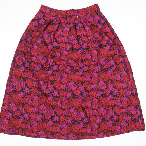 Coast Women’s Multicoloured Floral Bubble Hem Skirt UK 10