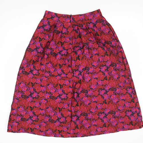 Coast Women’s Multicoloured Floral Bubble Hem Skirt UK 10