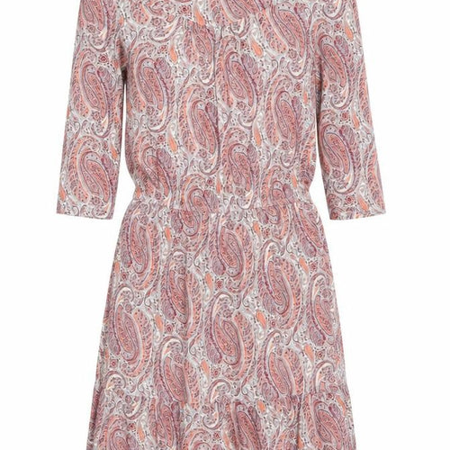 Warehouse Women’s Multicoloured Paisley A-Line Dress Size 10